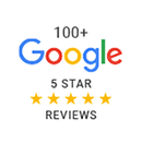 100+ Google 5 Star Reviews
